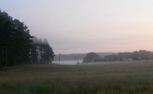 Idyllische Morgenstimmung im Sternberger Land. (Foto: Jörg Levermann)