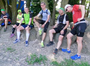Halbzeit bei Kilometer 51 in der Nähe von Briesen. (Foto: Jörg Levermann)