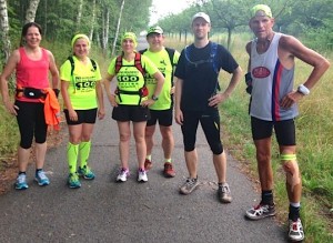 Kaum anzusehen ist den Mauerwegläuferinnen -und läufern die Anstrengung. (Foto: Alexander von Uleniecki)