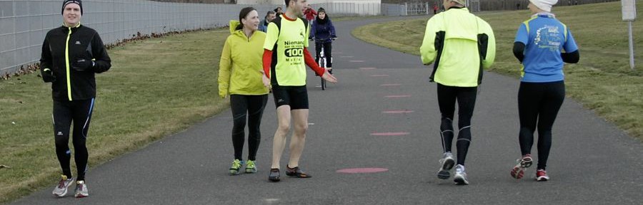 Langweilig wird es nie beim THF6, denn meistens läuft man nicht allein. (Foto: Jörg Levermann)